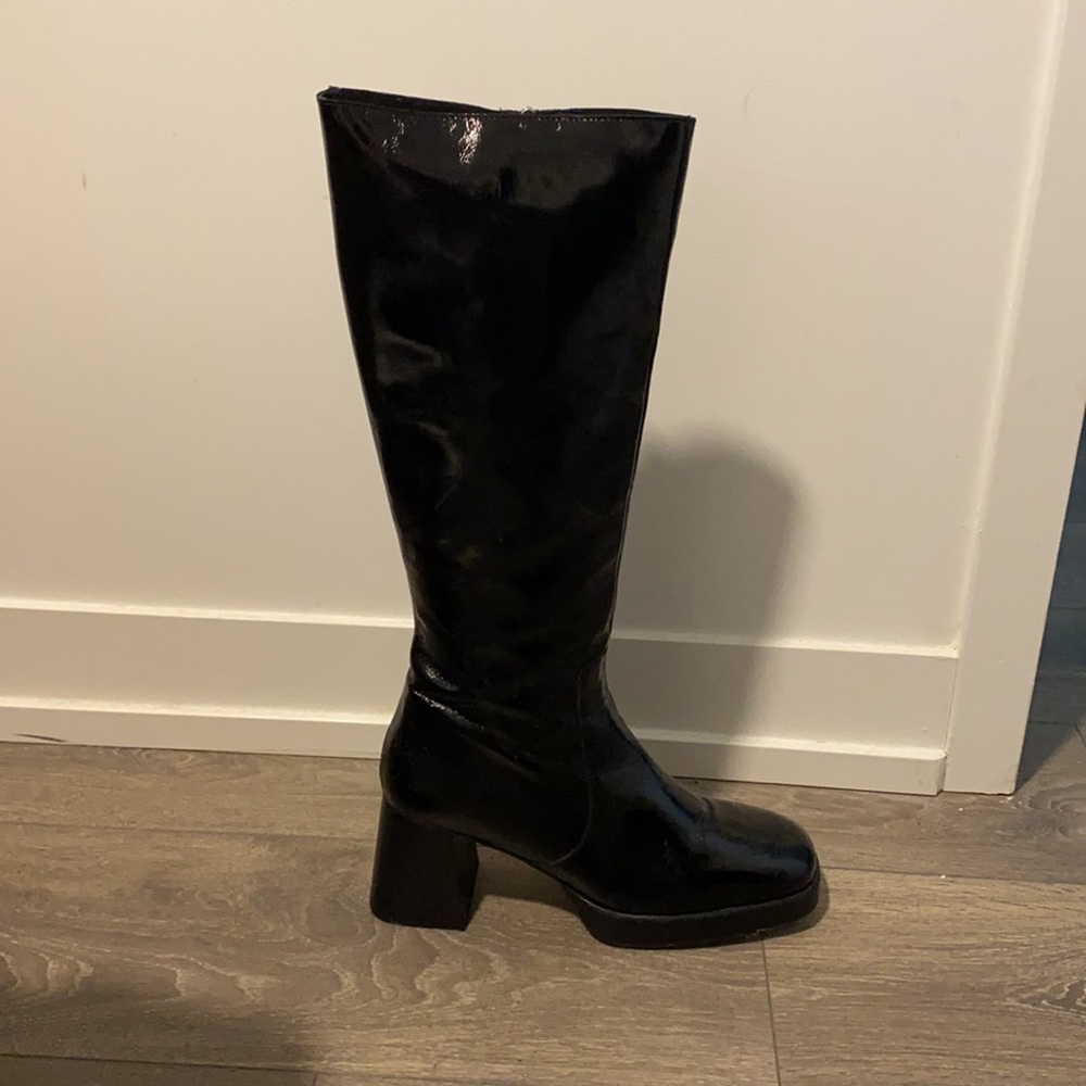 L’Intervalle tall shaft HAMINA boots worn once